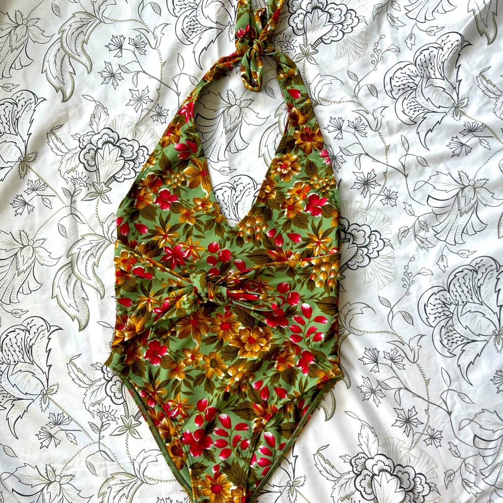 Ellejay Halter One Piece Swimsuit